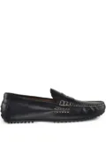 Polo Ralph Lauren Wes Smooth Pull Up leather loafers - Black