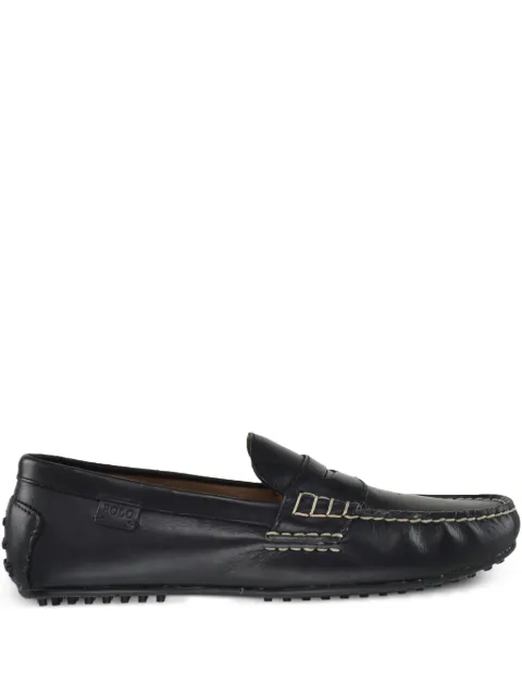 Polo Ralph Lauren Wes Smooth Pull Up leather loafers