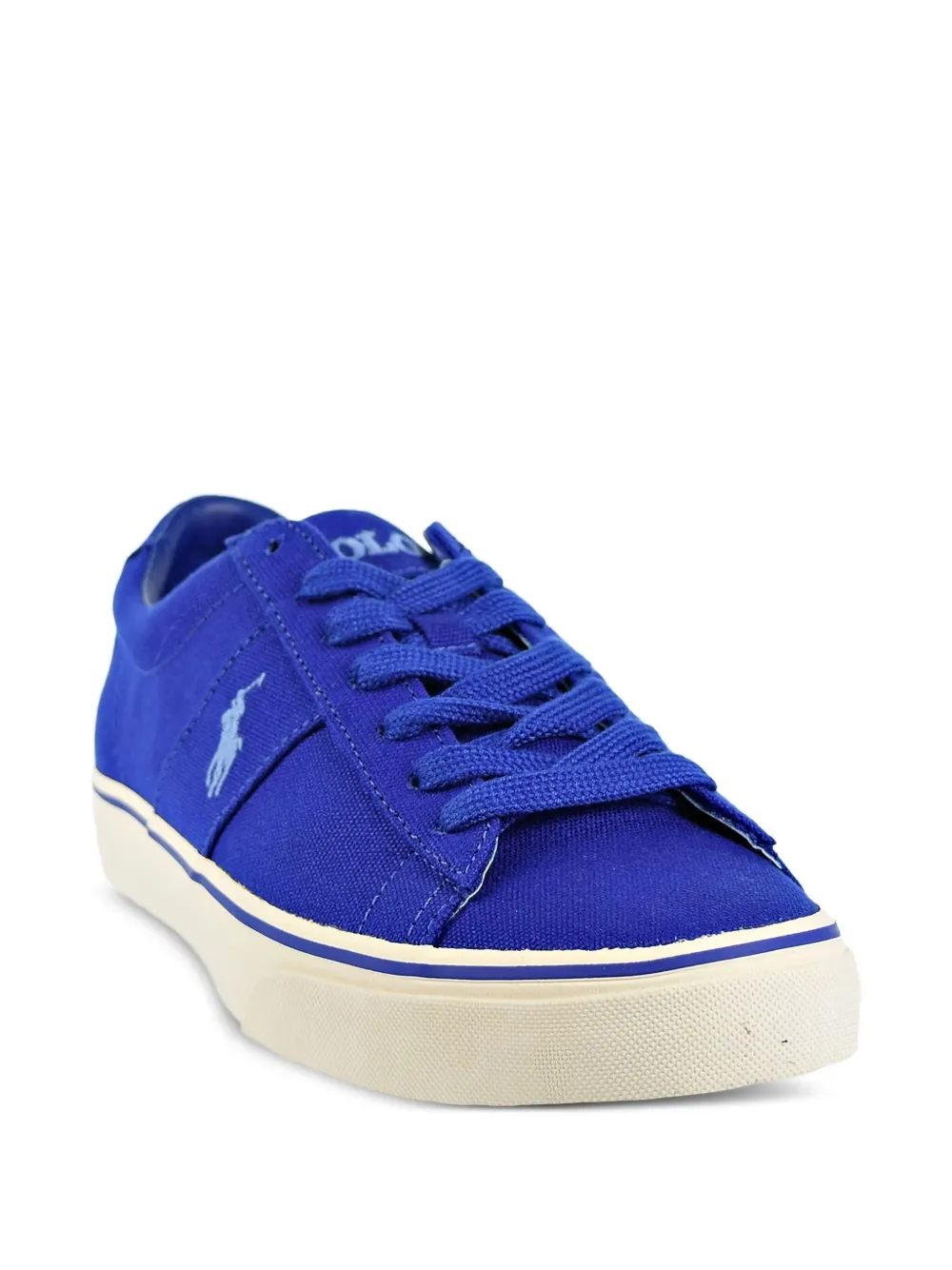 Polo Ralph Lauren Sneakers met logodetail Blauw