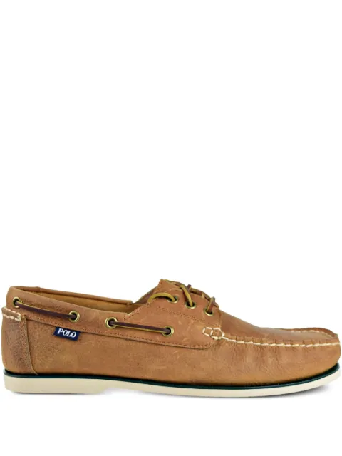 Polo Ralph Lauren Bienne leather boat shoes