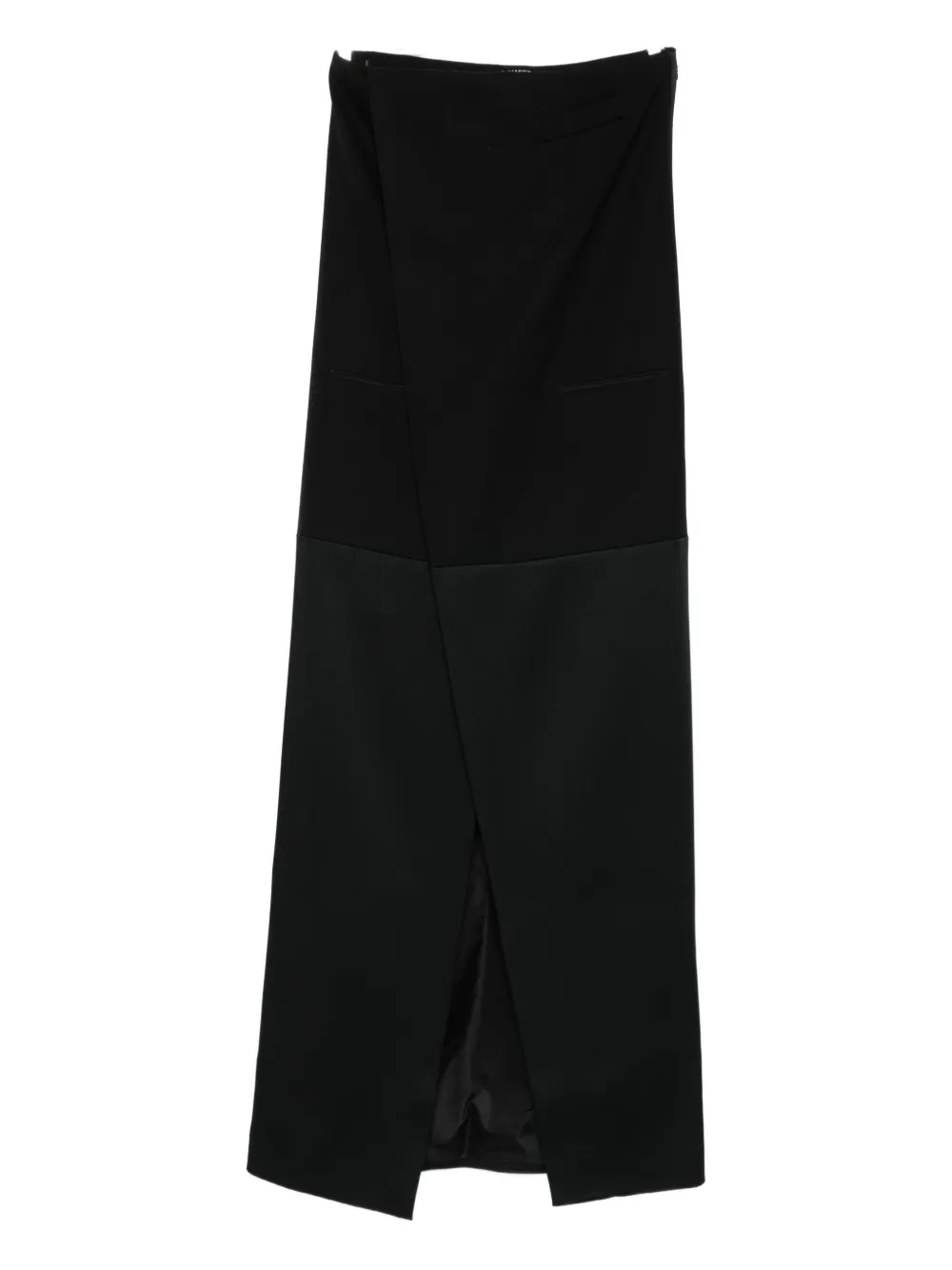 TOM FORD asymmetric dress - ブラック TOM FORD asymmetric dress - ブラック