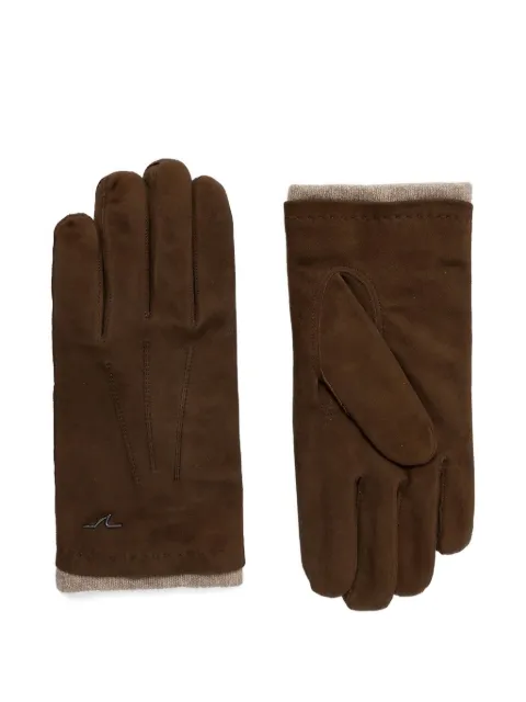 Paul & Shark logo-detail gloves