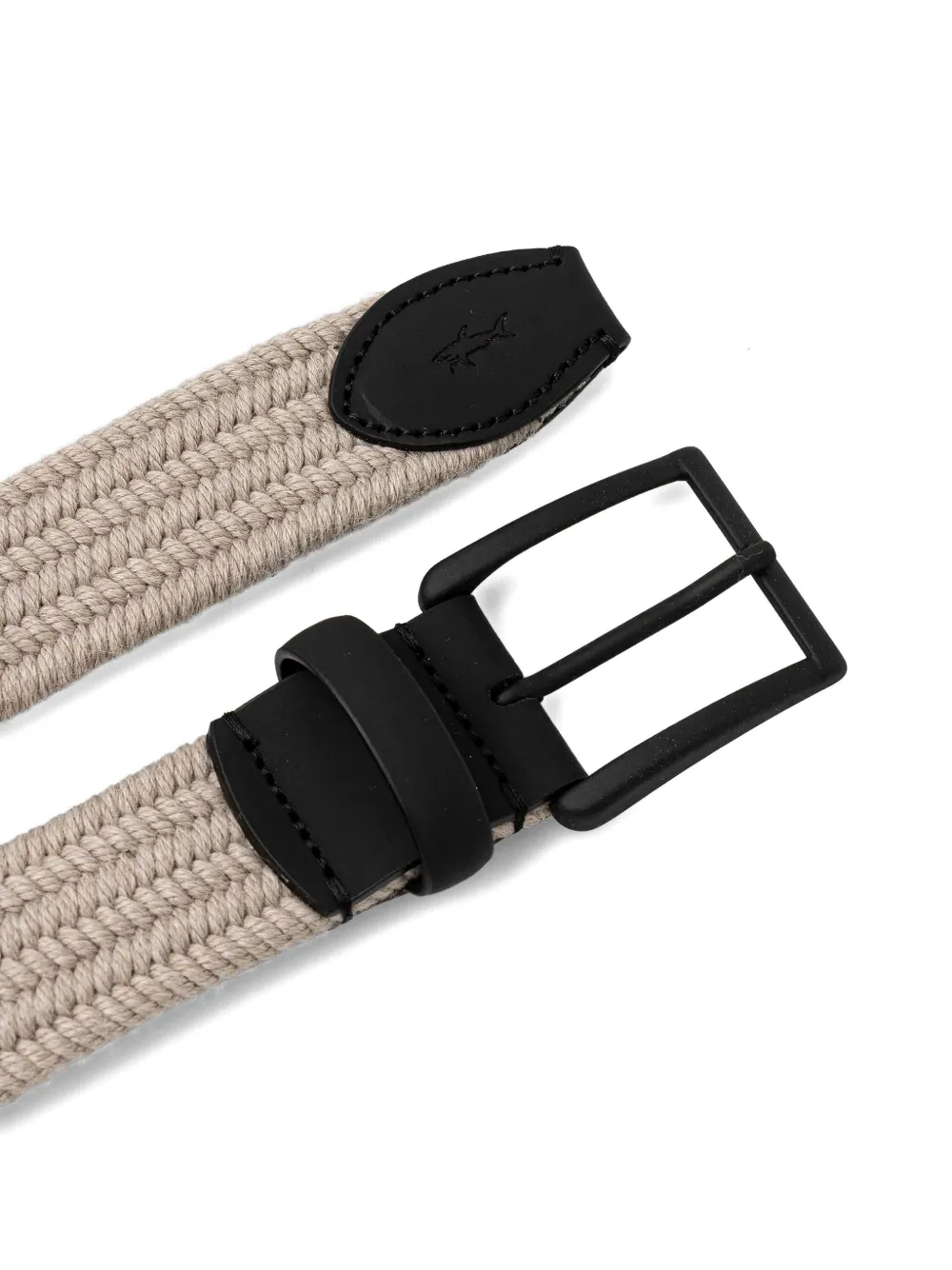 Paul & Shark braided belt - Beige