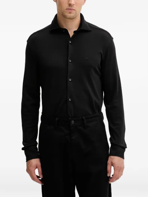 Paul & Shark embroidered-logo shirt