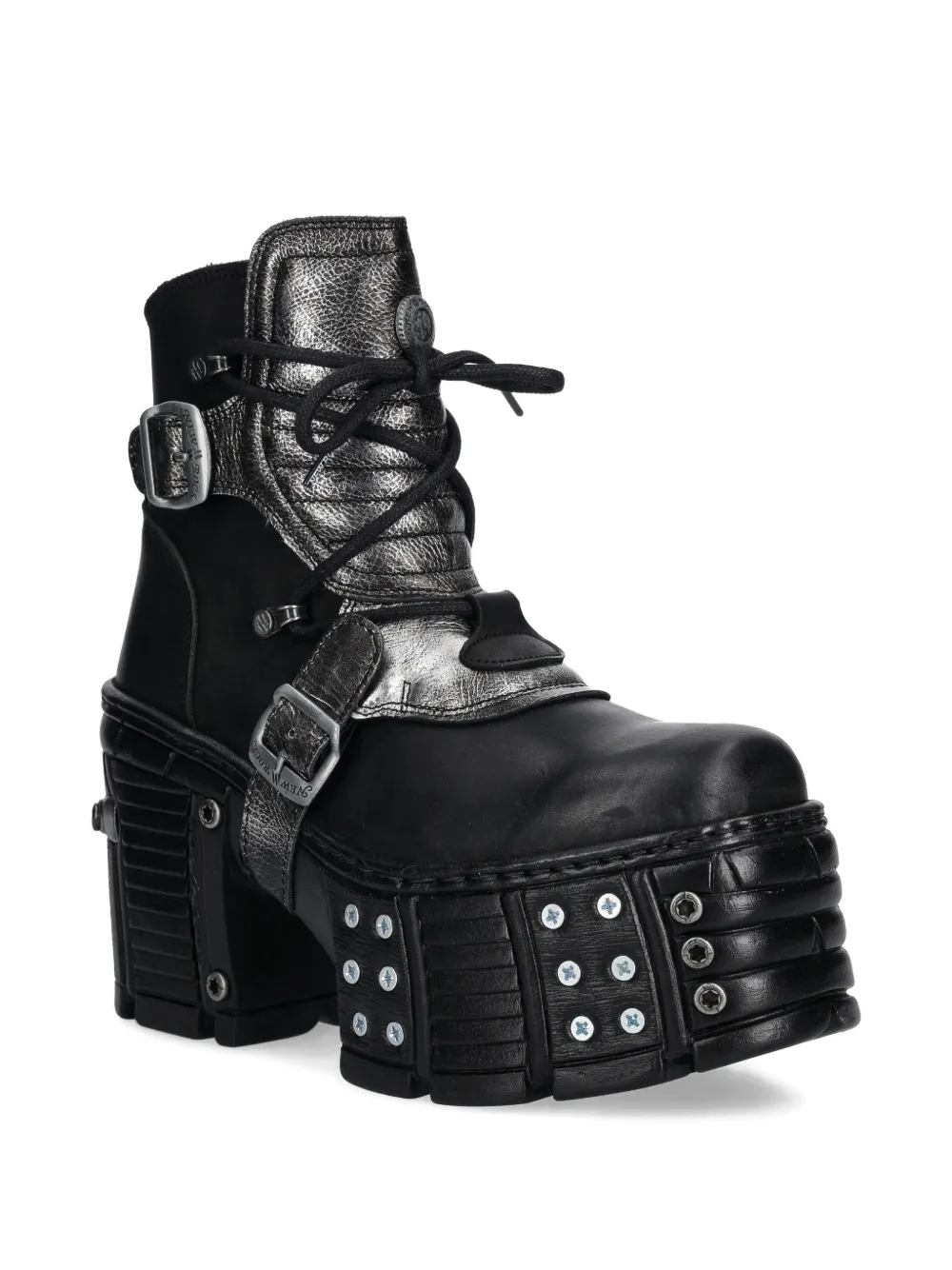 NEW ROCK 120mm buckle platform boots | Ankle Boots | Image 2