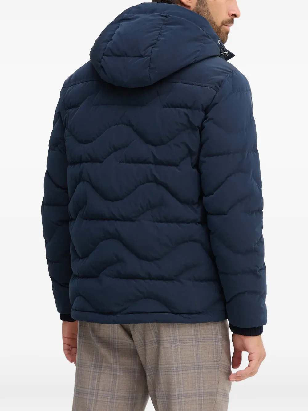  Paul & Shark Hooded Zip Jacket - Blue 
