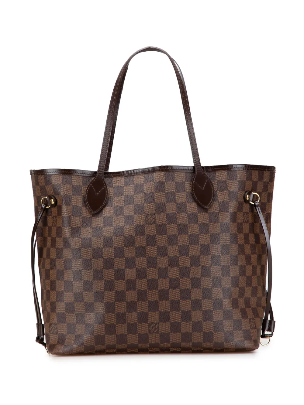 Louis Vuitton Pre-Owned 2011 Damier Ebene Neverfull MM tote bag | Brown | Image 1