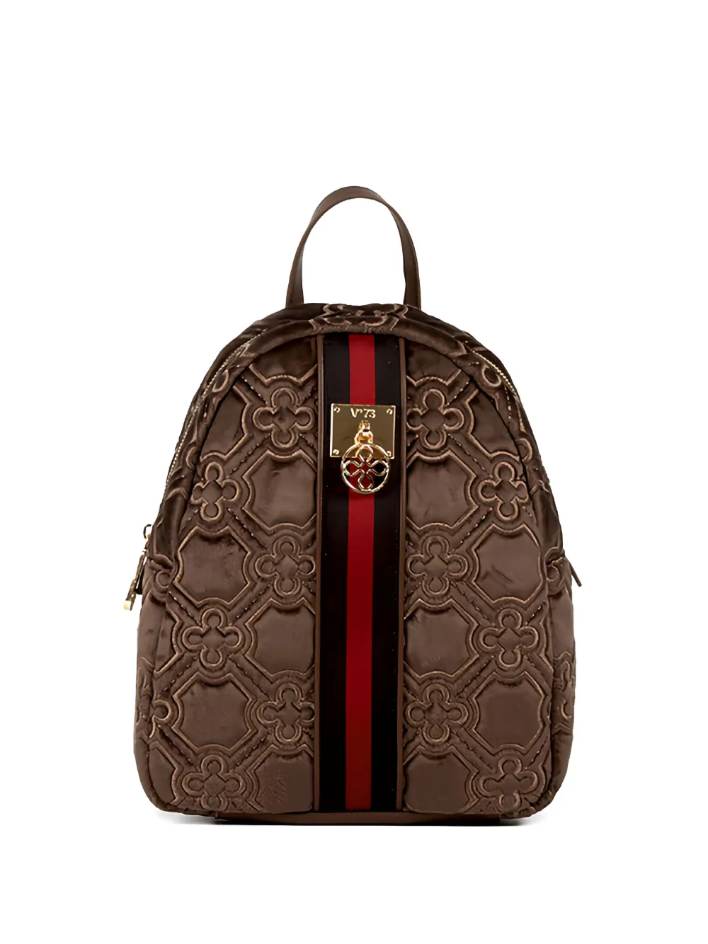 V°73 quilted backpack | Brown | Image 1