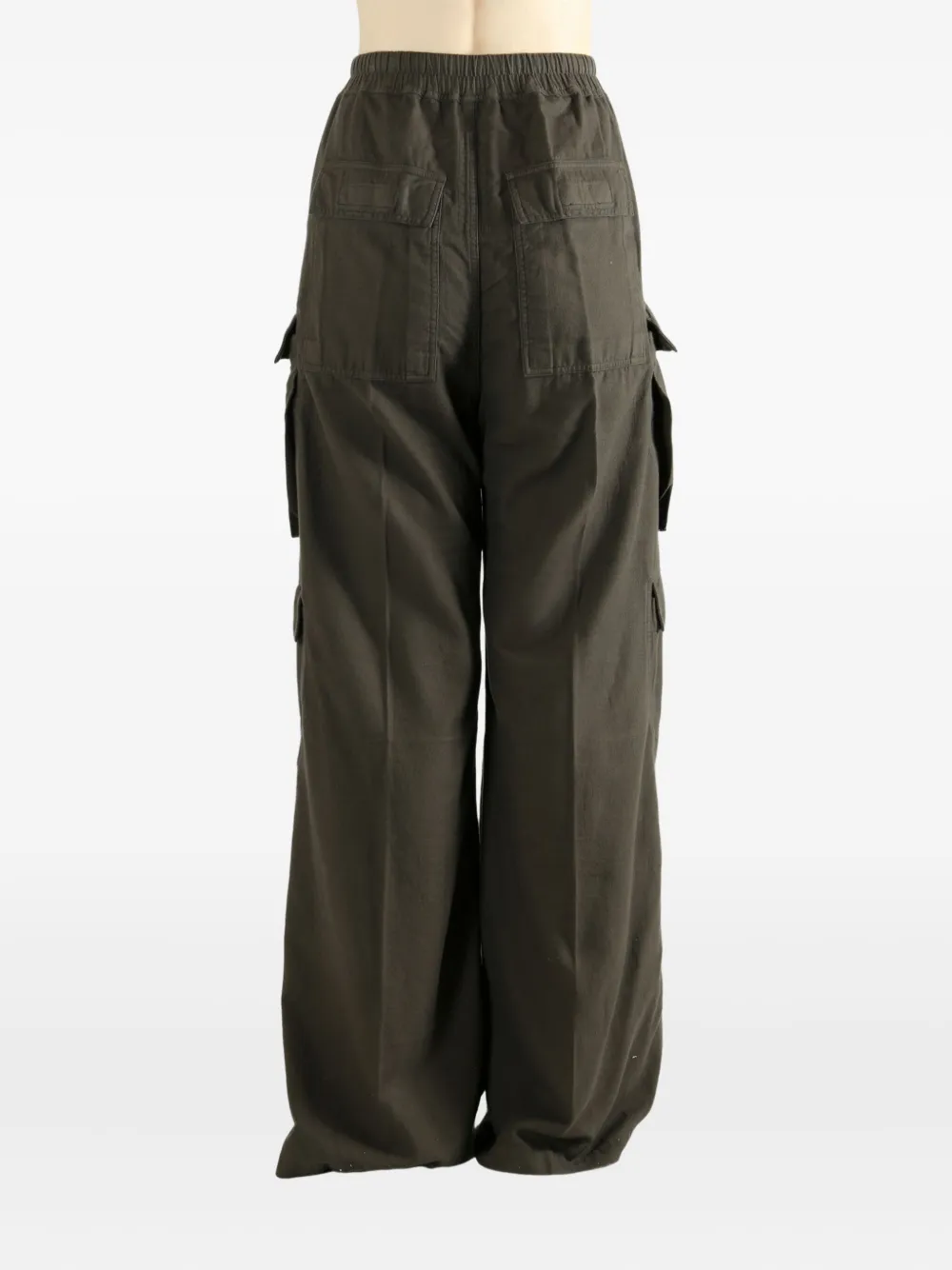 Rick Owens Drkshdw Cargo-pocket Trousers In Brown