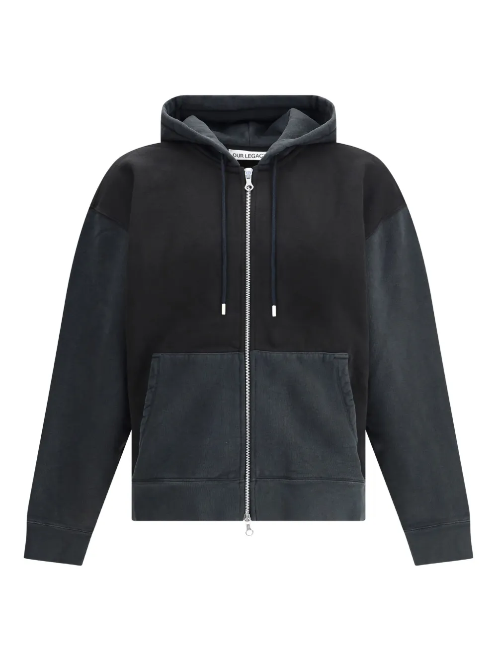 Our Legacy Rascal Zip-front Hooded Sweatshirt In Blue