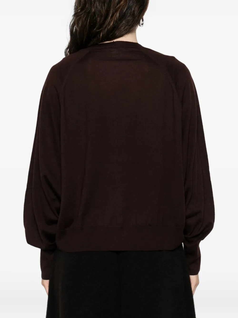 Boboutic Raglan-sleeve Sweater In Brown