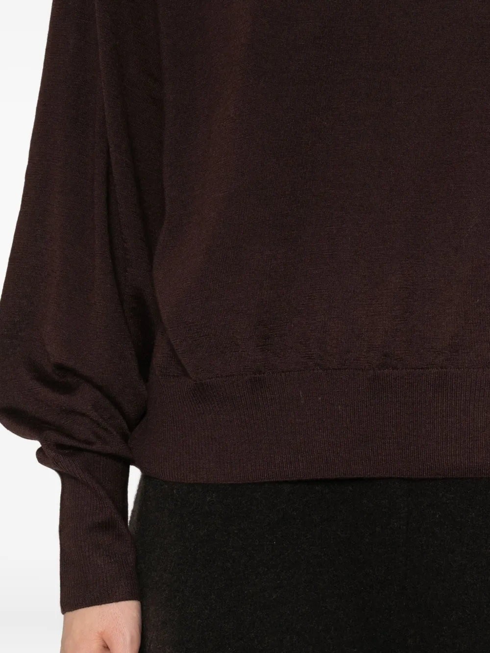 Boboutic Raglan-sleeve Sweater In Brown