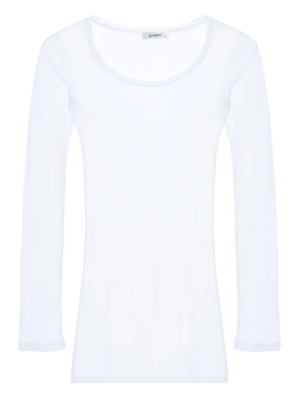 Gimaguas Bahmon Long-sleeve Mini Dress In White