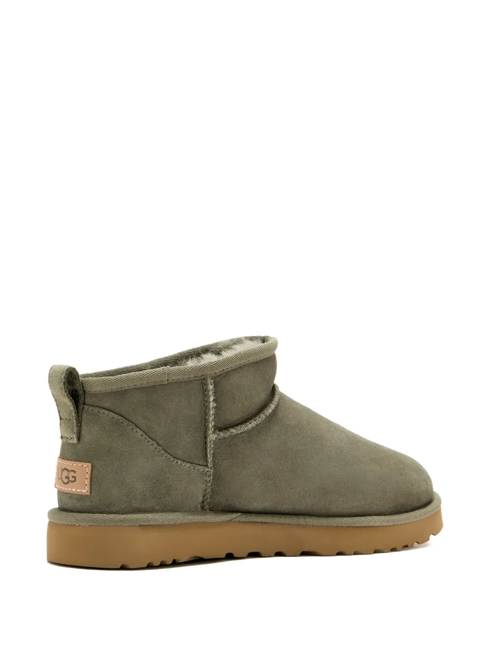 UGG Classic Ultra Mini suede boots Green