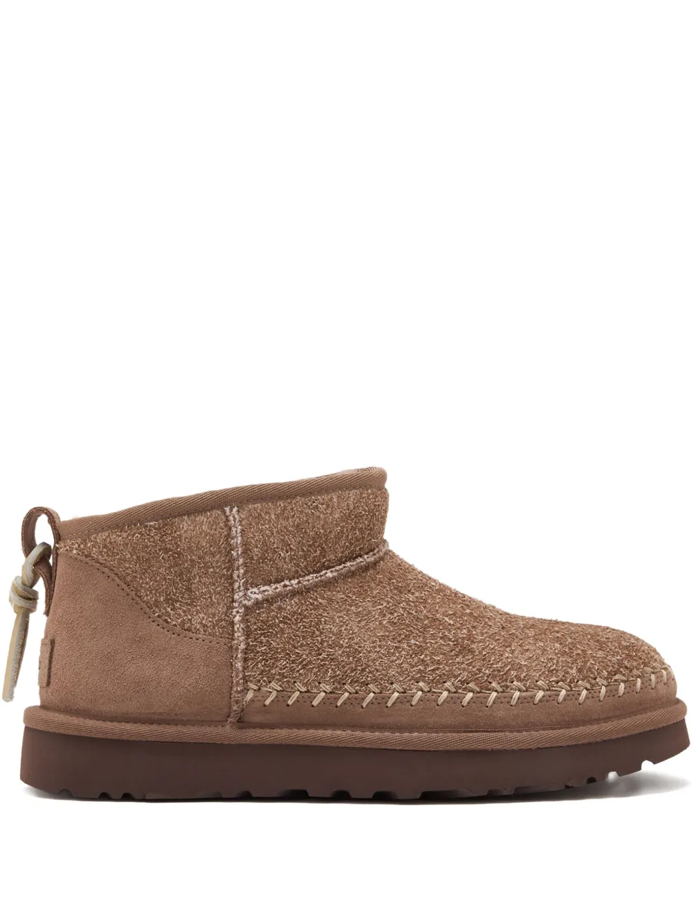 UGG suede stitched-detail boots | Brown | Image 1