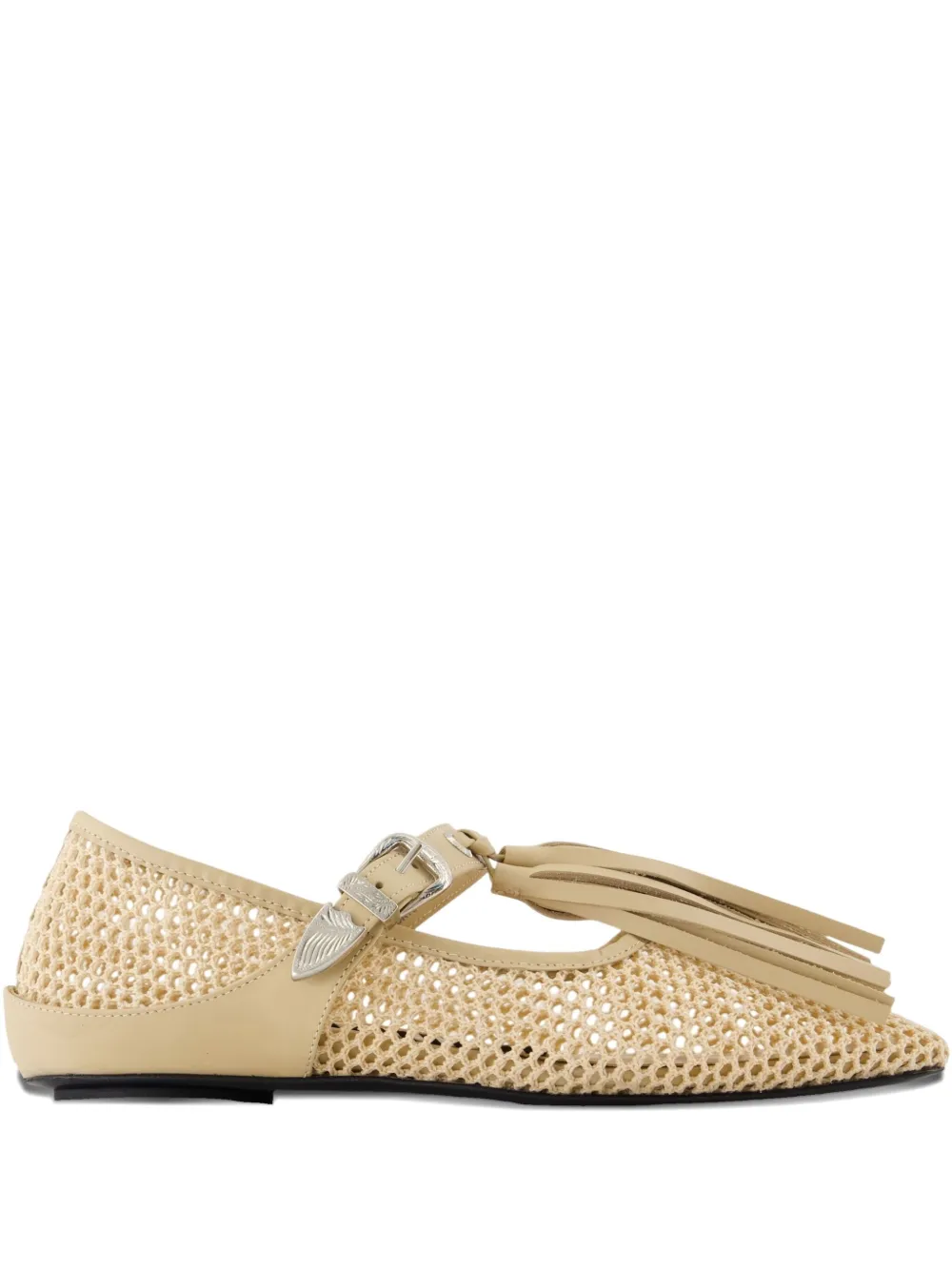 Toga Pulla tassel-embellishment ballet flats | Neutrals | Image 1