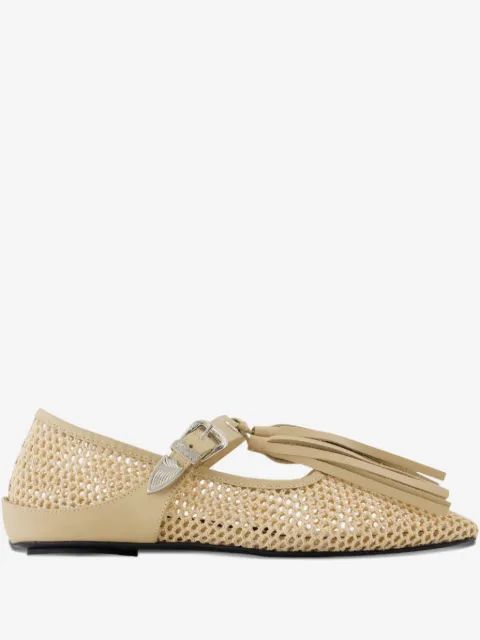 Toga Pulla flats con detalle de borlas