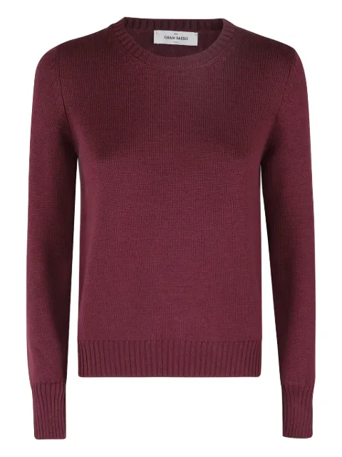Gran Sasso ribbed sweater 