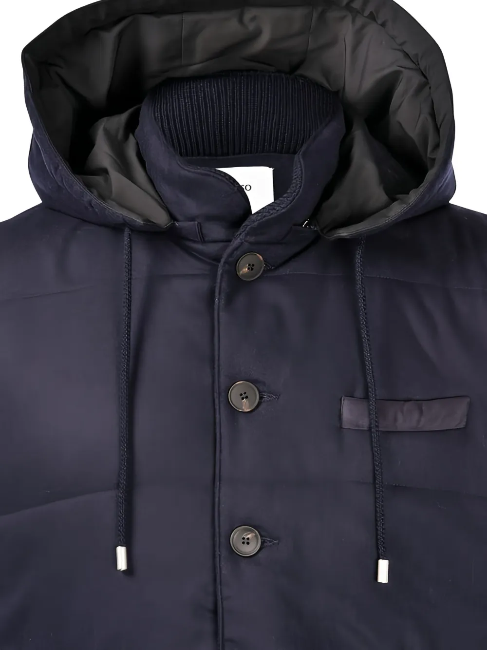 Gran Sasso hooded button-fastening gilet | Waistcoats & Gilets | Image 2