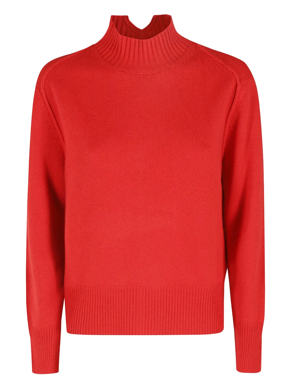 Gran Sasso High-neck Sweater In Red