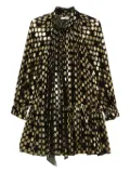 Ulla Johnson Loretta polka-dot ruffled mini dress - Black
