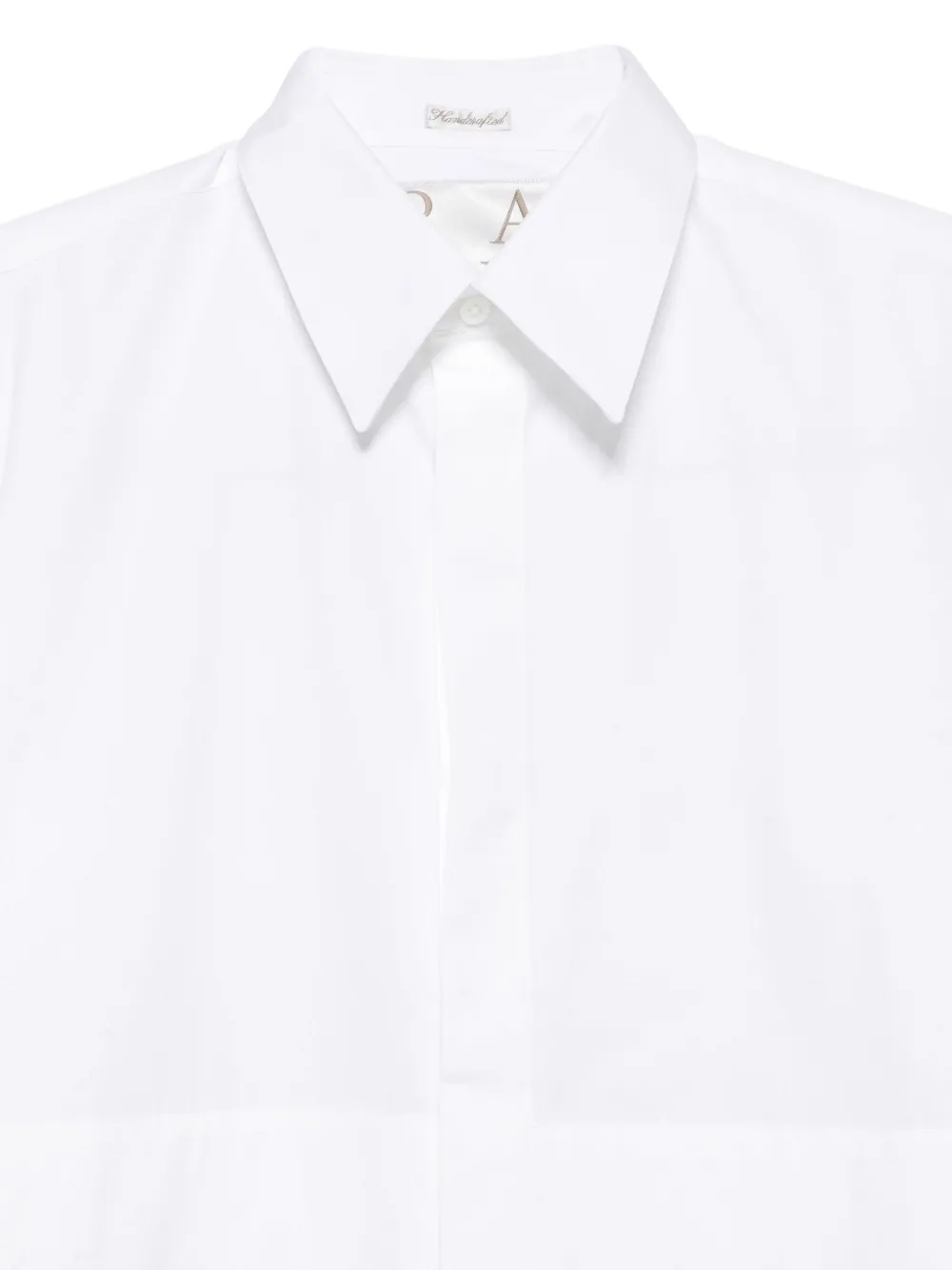 Ranra Panelled Shirt In White