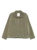 RANRA zip-front patch-pocket jacket - Green