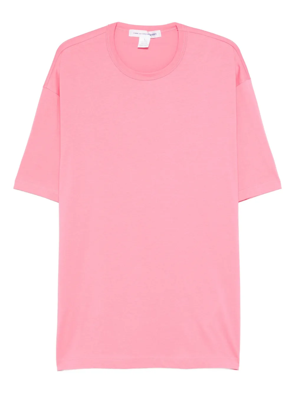 Comme Des Garçons Shirt round-neck short-sleeves T-shirt | Pink | Image 1