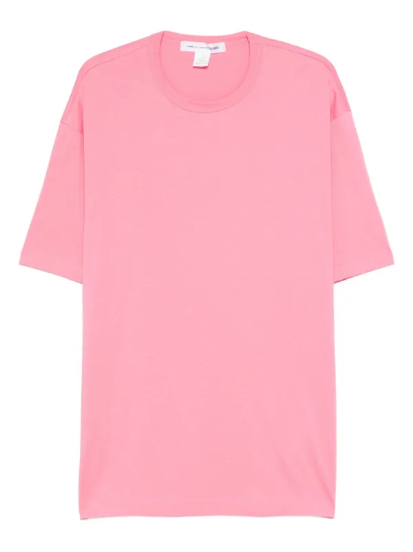 Comme Des Garçons Shirt ラウンドネック Tシャツ | ピンク | FARFETCH JP