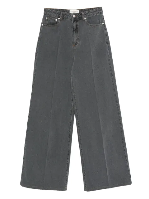 Officine Generale wide-leg high-waisted jeans
