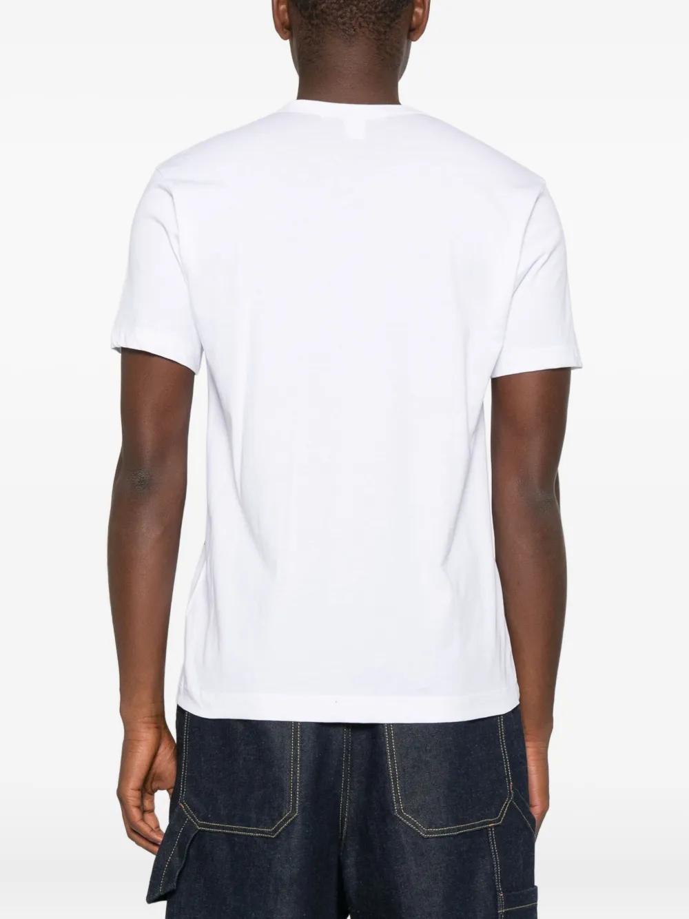 Comme Des Garçons Shirt Graphic-print T-shirt In White