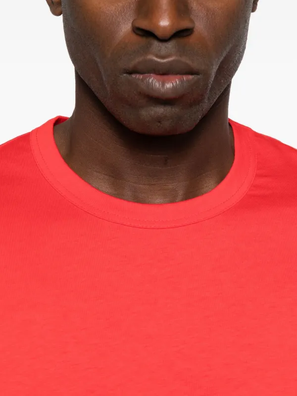 Comme Des Garçons Shirt ラウンドネック Tシャツ | レッド | FARFETCH JP