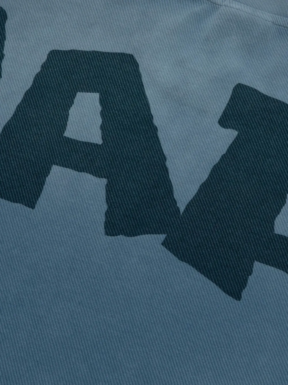 Aape By A Bathing Ape Logo-print Sweatshirt In Blue