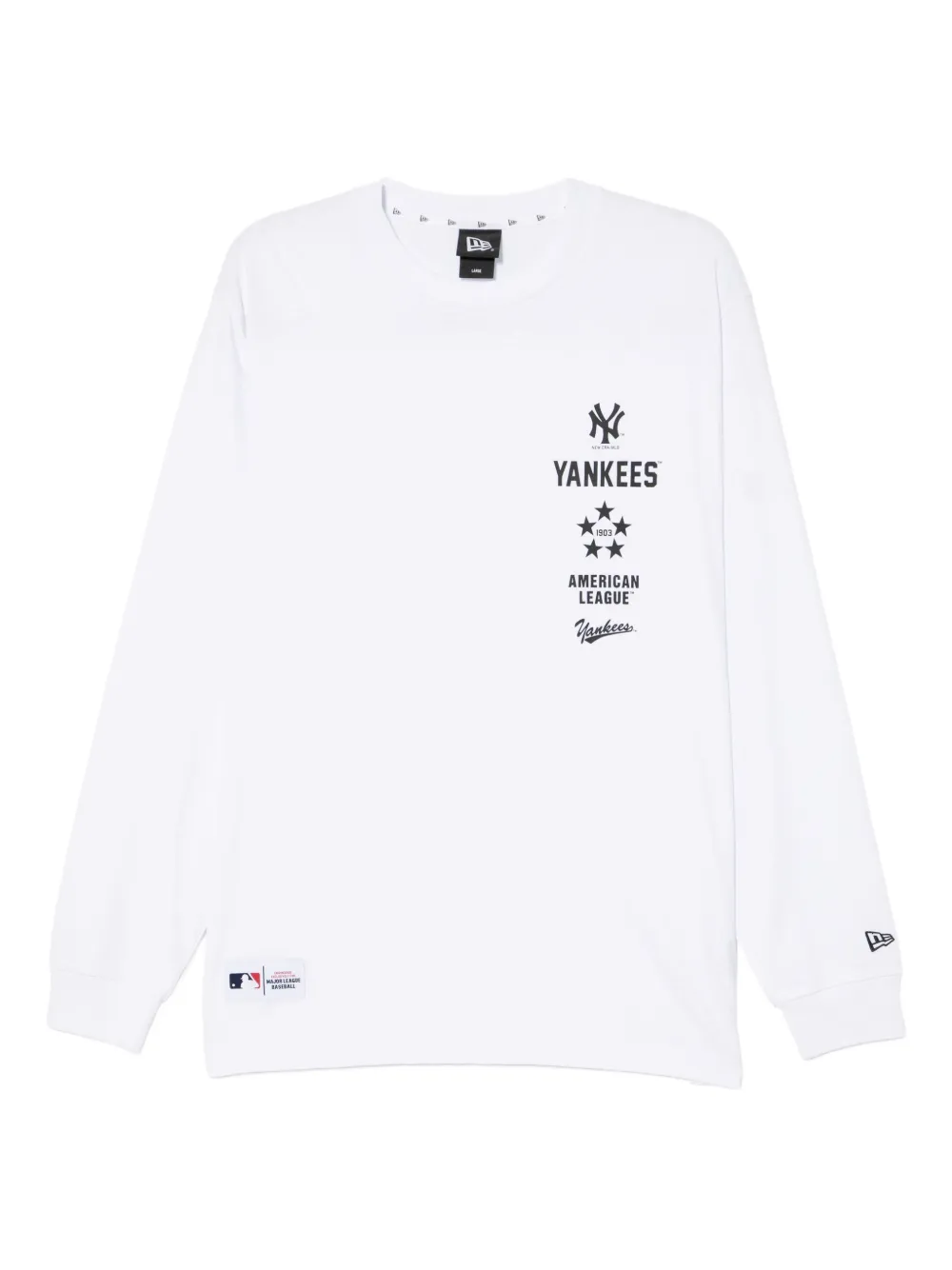 NEW ERA CAP X MLB  logoed t-shirt | White | Image 1