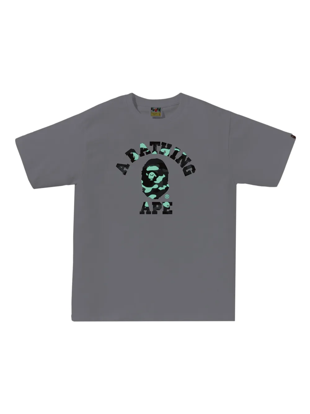 A BATHING APE® camo-print ape-head T-shirt | T-Shirts | Image 2