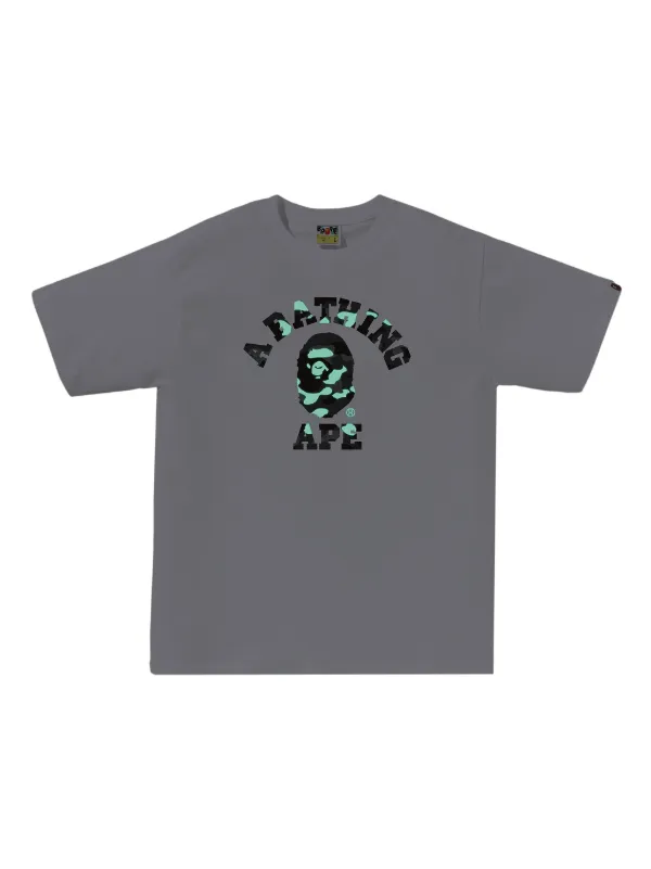A BATHING APE カモフラ柄 Tシャツ ホワイト Mサイズ A BATHING APE® カモフラージュ Tシャツ | ホワイト | FARFETCH JP