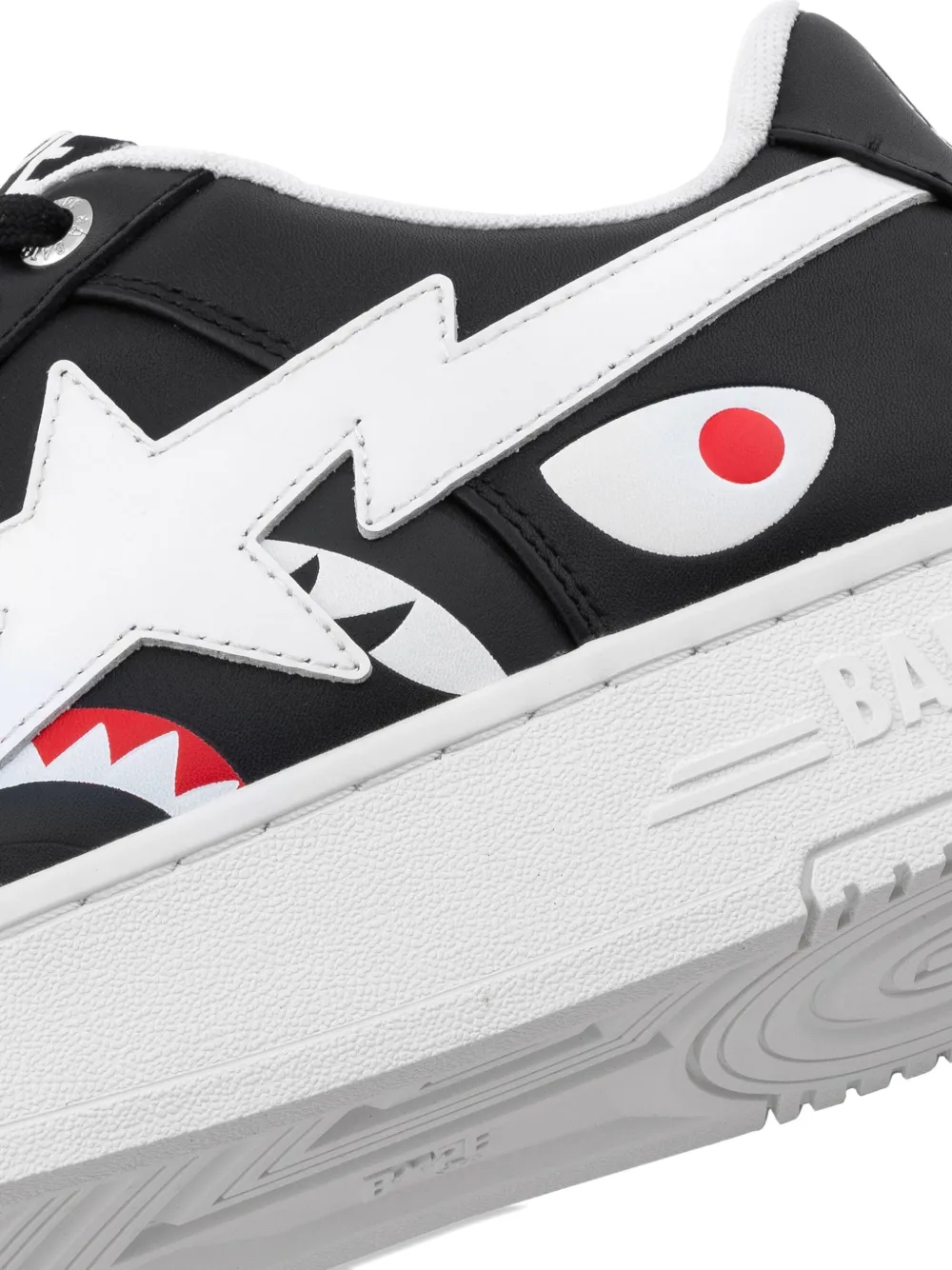 A BATHING APE Sta Shark #3 sneakers Black