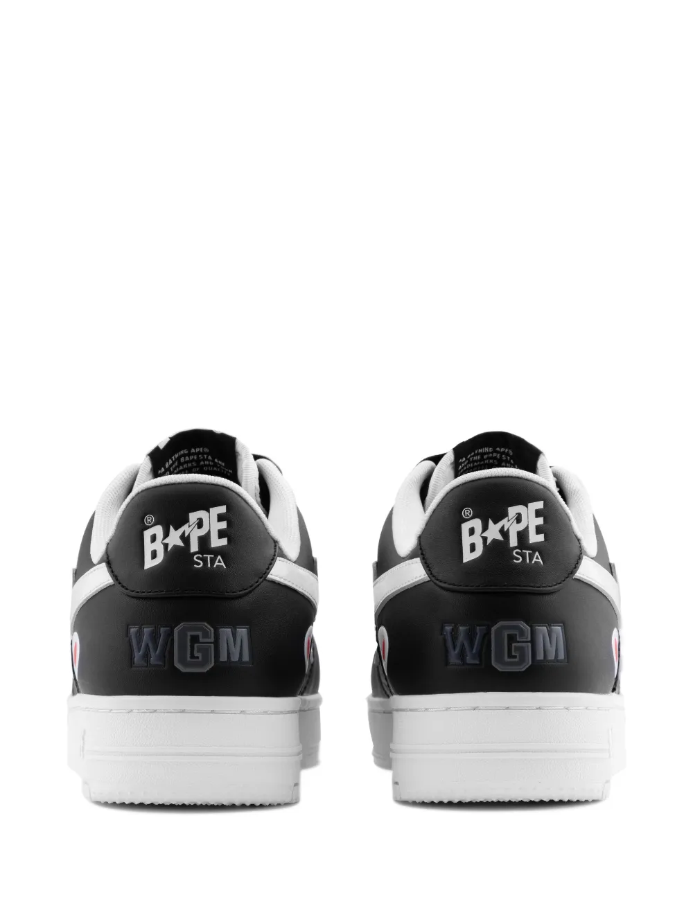 A BATHING APE Sta Shark #3 sneakers Zwart