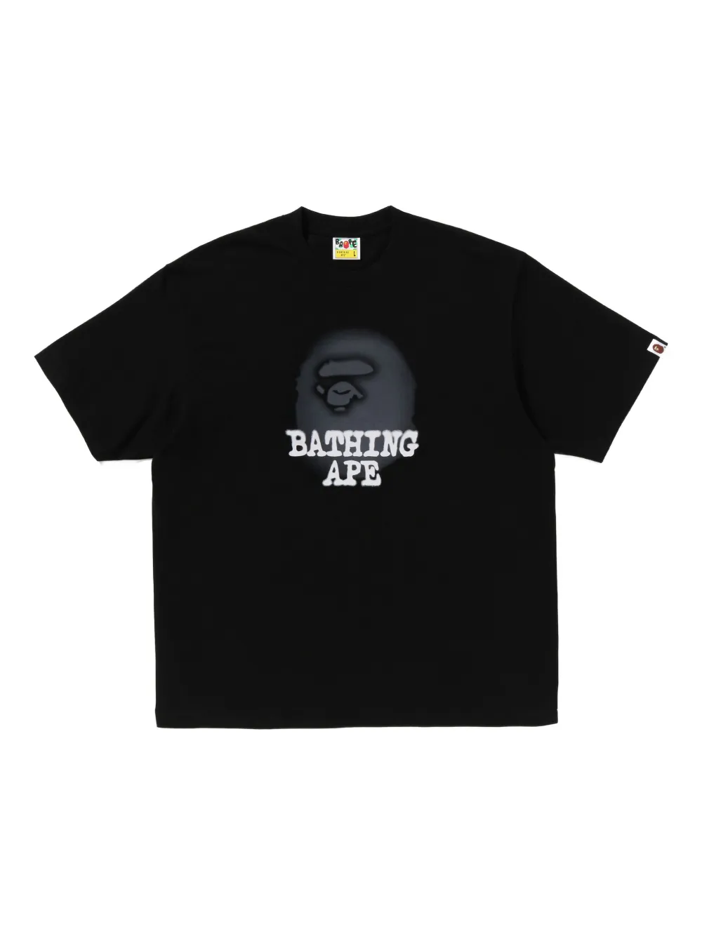 A Bathing Ape Ape-head T-shirt In Black