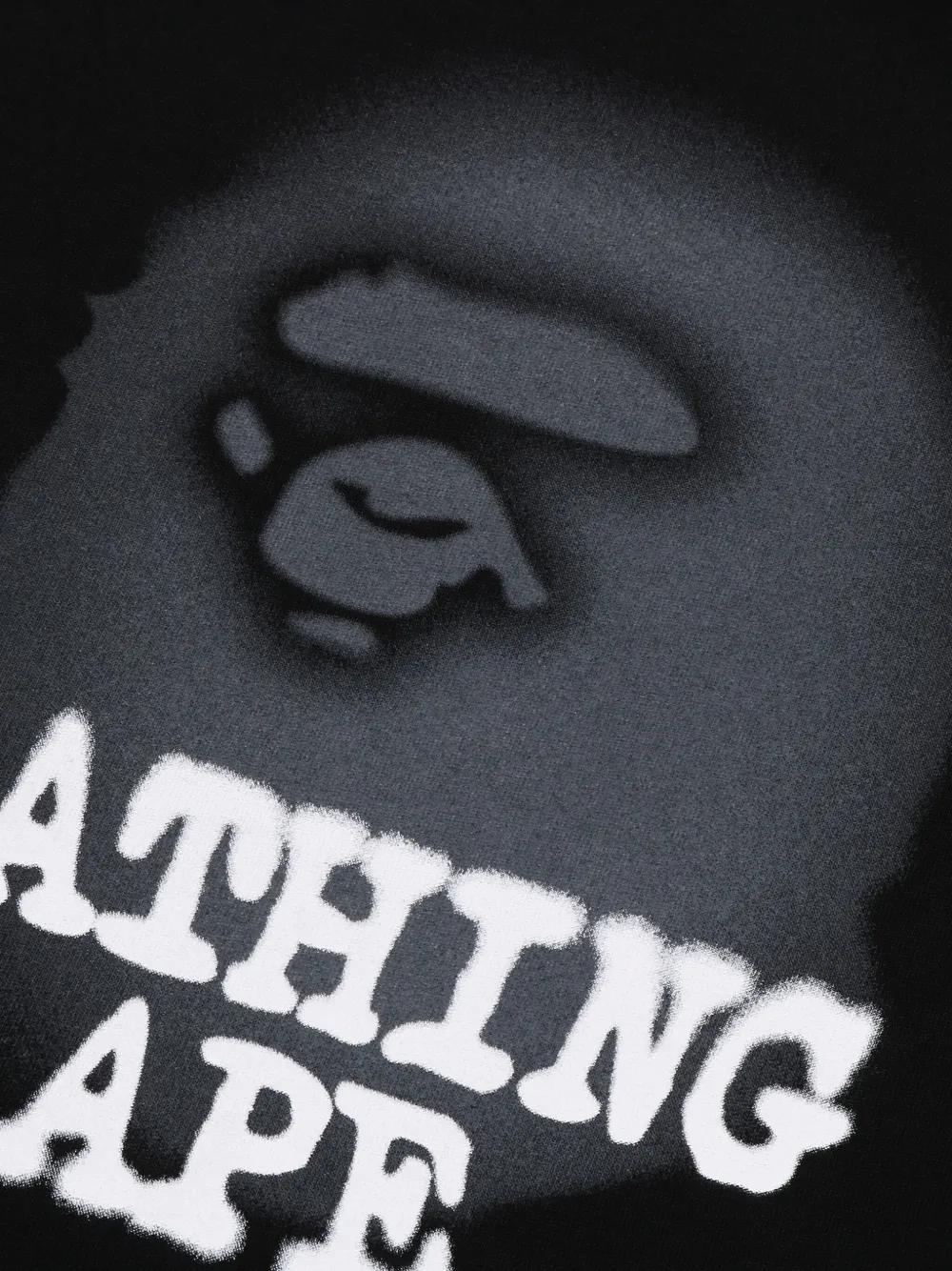 A Bathing Ape Ape-head T-shirt In Black
