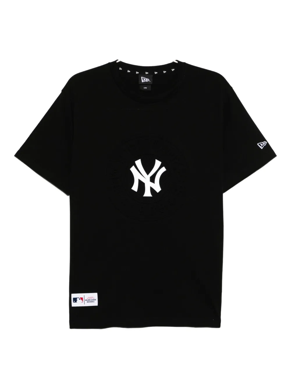 NEW ERA CAP logo-printed T-shirt - ブラック NEW ERA CAP logo-printed T-shirt - ブラック