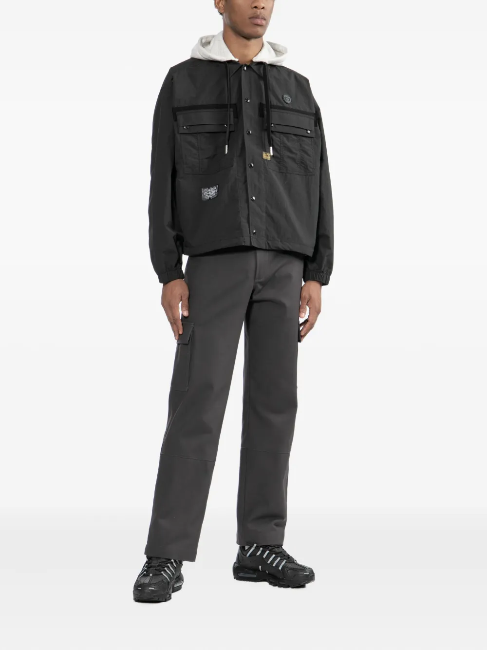 AAPE BY *A BATHING APE® chamarra con parche del logo | Chamarras con capucha | Image 2