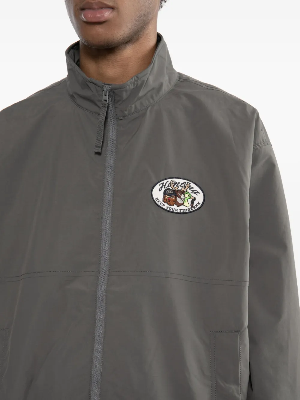 FINGERCROXX Jack met logopatch Grijs