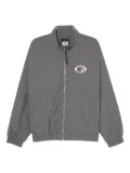 FINGERCROXX logo-patched jacket - Grey