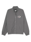 FINGERCROXX logo-patched jacket - Grey
