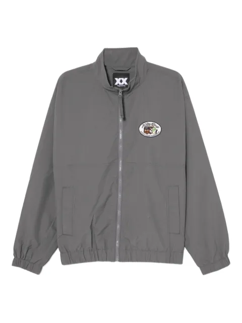 FINGERCROXX logo-patched jacket 