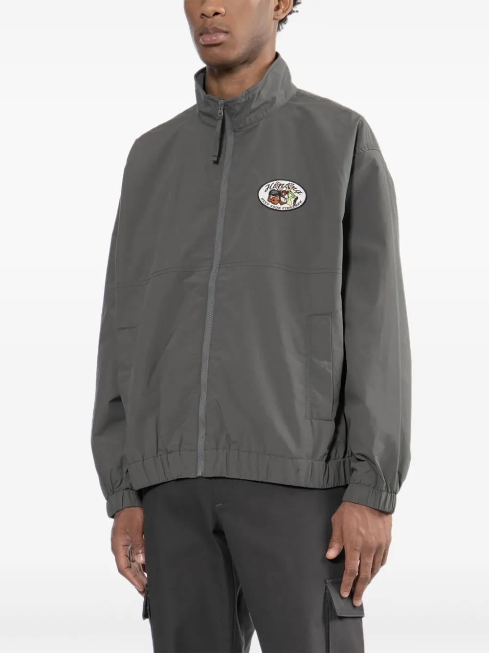 FINGERCROXX Jack met logopatch Grijs