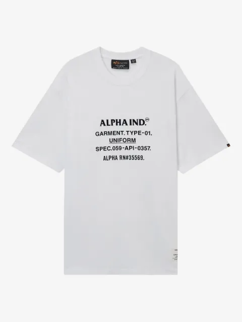 Alpha Industries logo-print T-shirt