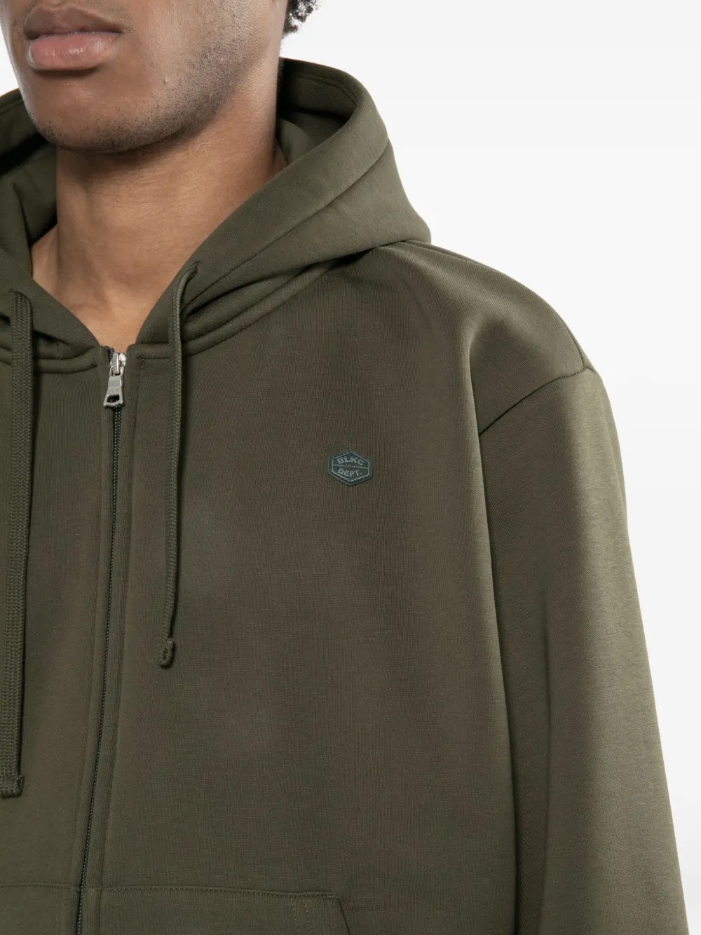 Chocoolate Logo-embroidered Hoodie In Gray