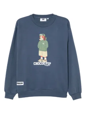 A BATHING APE® グラフィック スウェットシャツ | ブルー | FARFETCH JP
